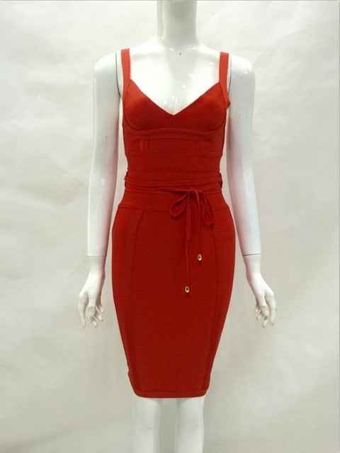 Wholesale Women Summer Sexy Strap Black White Lace Bandage Dress 2018 Celebrity Designer Fashion Dress Vestido