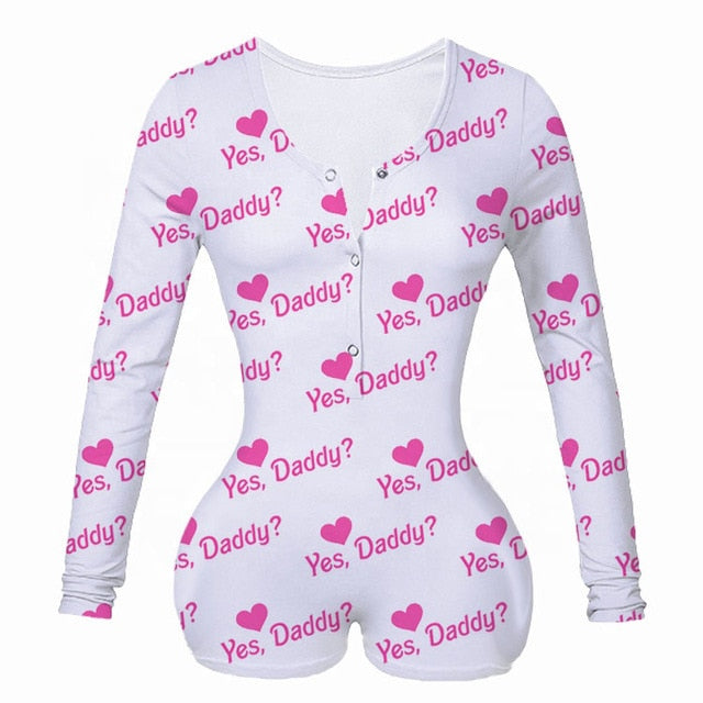 Sexy Women Bodysuit Long Sleeve Deep V Neck Bodycon Stretch Leotard Crop Tops Button Short Romper Pajamas Women Onesies Jumpsuit