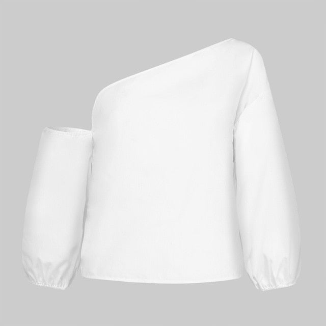 2020 Celmia de moda de las mujeres camisas de manga larga de talla grande de hombros fríos Blusas Tops Casual sueltos damas trabajo elegante Blusas